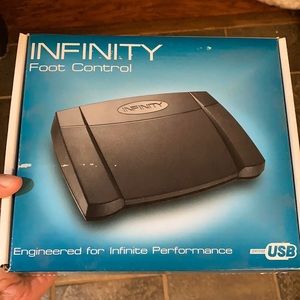 Infinity Foot control pedal. Barely used.